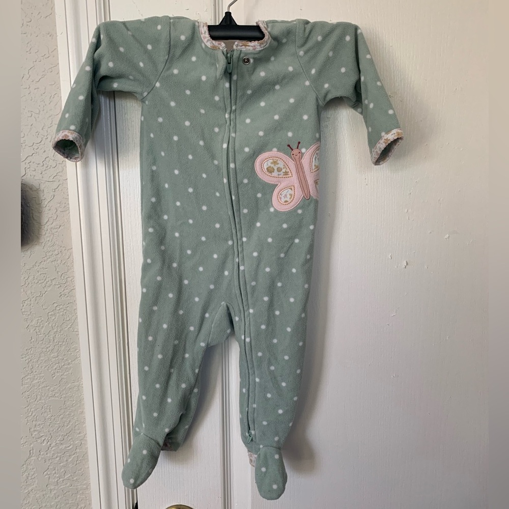 Carter’s Blanket Footie Pajamas, Size 9 months